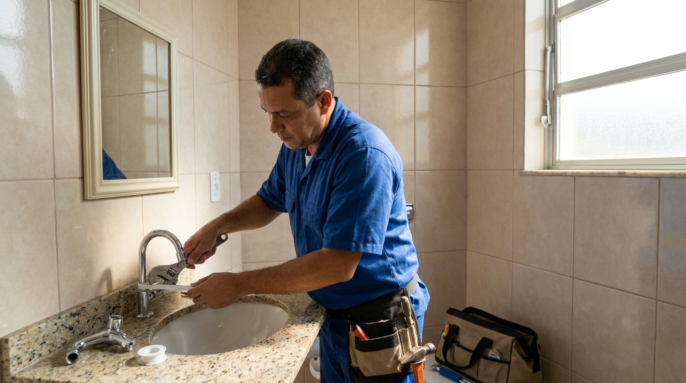 Ajustes em Torneiras no Do Terceiro, Cuiabá‑MT